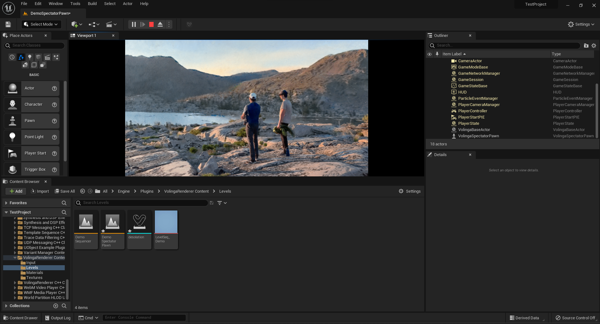 Luxen in Unreal Engine